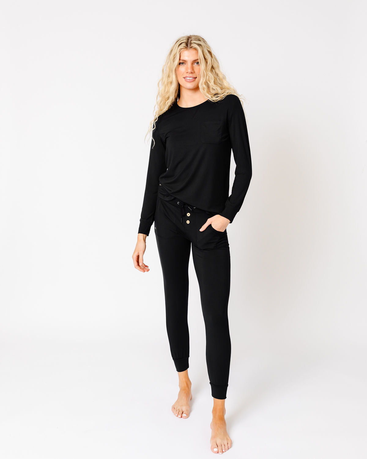 JAM PANTS SET | Black Long Sleeve