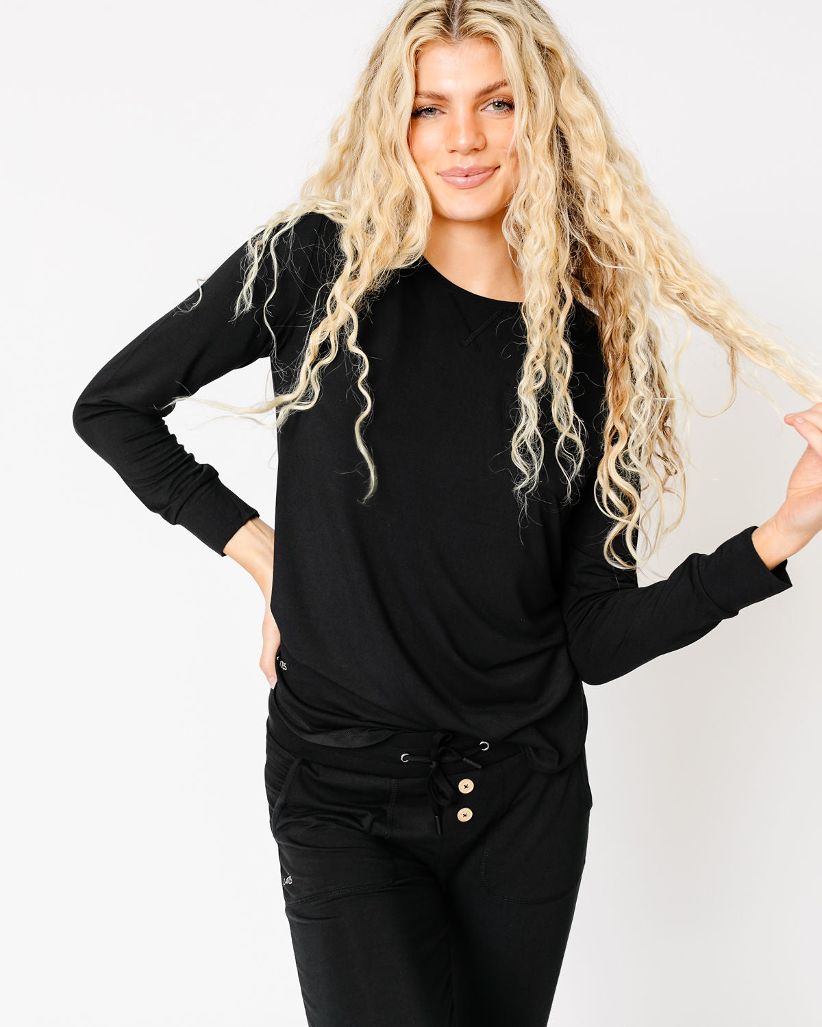 JAM PANTS SET | Black Long Sleeve