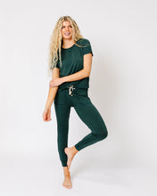 JAM PANTS SET | Darkest Spruce Short Sleeve