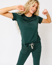 JAM PANTS SET | Darkest Spruce Short Sleeve