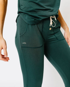 JAM PANTS SET | Darkest Spruce Short Sleeve