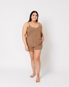 LATER LATES CAMI SET | Cheetah Spots
