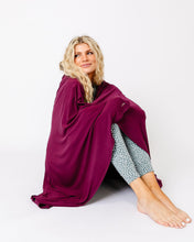 Adult Swaddle  | Cranberry