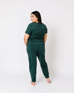 JAM PANTS SET | Darkest Spruce Short Sleeve