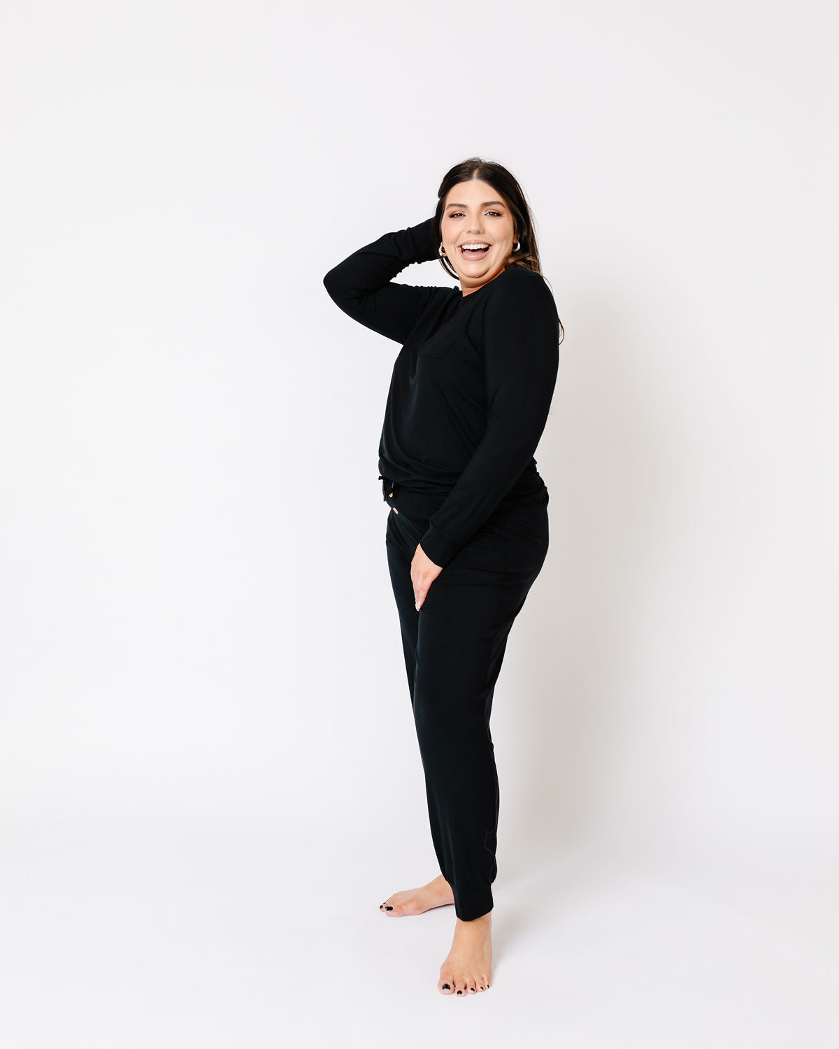 JAM PANTS SET | Black Long Sleeve