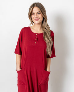 ALWAYS DRESS | Cranberry