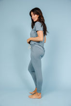 JAM PANTS SET | French Grey Short Sleeve Final Sale