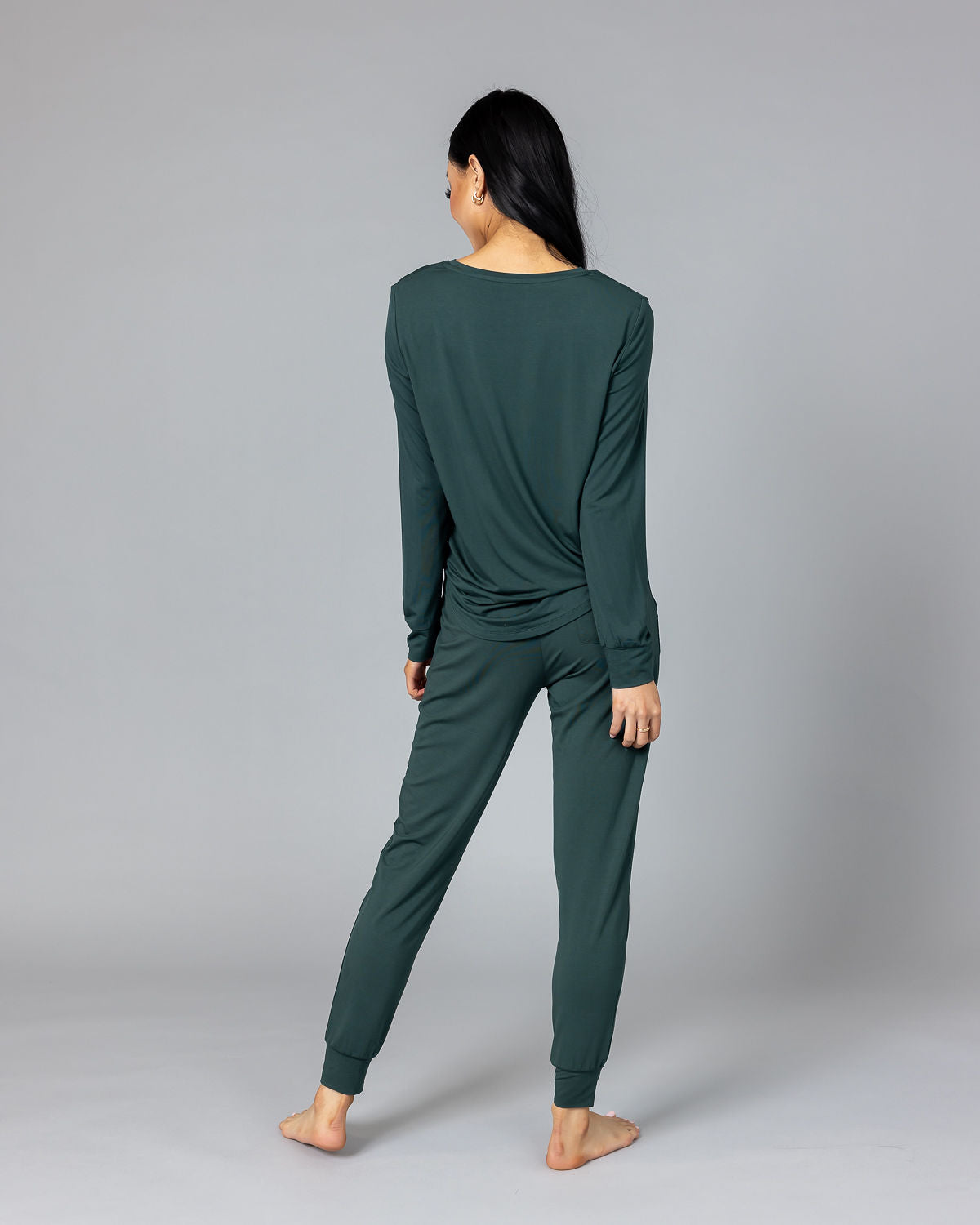 JAM PANTS SET  | Darkest Spruce Long Sleeve