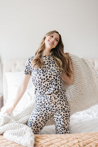 JAM PANTS SET | Leopard